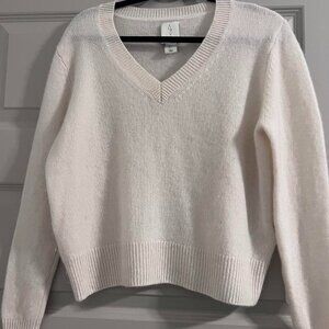 Josie Women's Cream and White Jumper